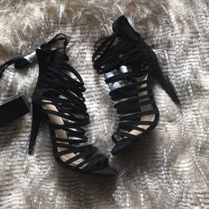 Black heels
